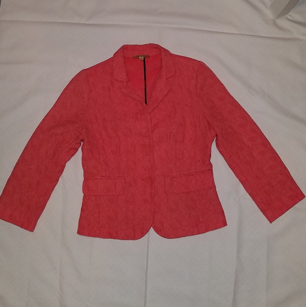 Peach Colored Blazer